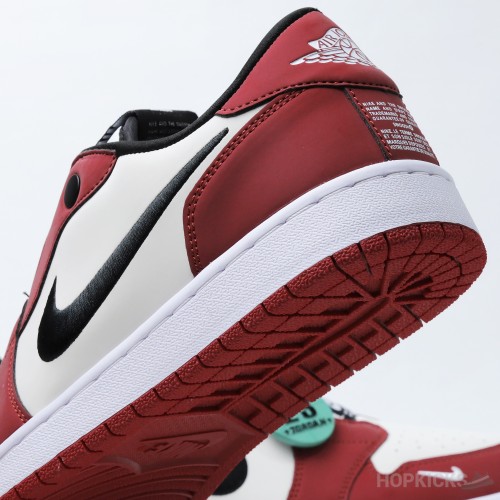 womens air jordan 1 low slip chicago